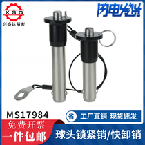 MS17984 quick release pin button quick lock pin ball head lock pin quick latch diameter 6