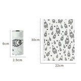 Собачья сумка с утолщенной полностью разлагаемой корма