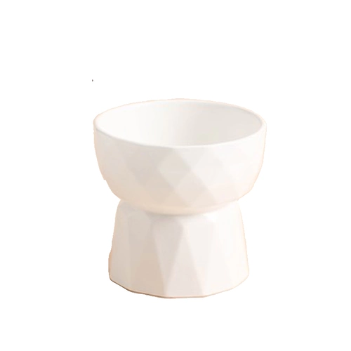 Чаша для питомца Керамическая кошачья чаша для собачья чаша Диагональная рот высокая миска для кошачья корм