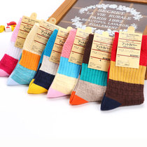 Total Cotton Middle Childrens Baby Girl Socks Boy Socks Socks Socks Socks Socks Pure Cotton Socks Student Socks Spring Autumn