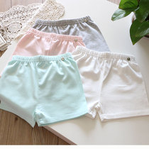 Clear cabin ~ girl safety pants anti-walking light girl child pure cotton CUHK baby baby 30% short pants headbeat underpants