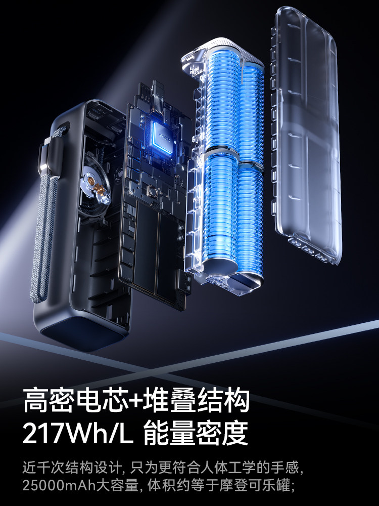 [3C Certified, Suitable for Use on Airplanes] Anker Power Bank 165W High Power Large Capacity Power Bank 2026 New Model Fast Charging Mobile Power Supply 20000 Compatible with iPhone Apple 17 Android