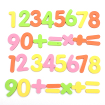 Magnetic digital stickers for childrens early education can be attached to the whiteboard digital magnetic refrigerator stickers