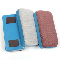 Magnetic whiteboard eraser large high-grade flannel magnetic whiteboard wiper watercolor pen erasable clean and dust-free