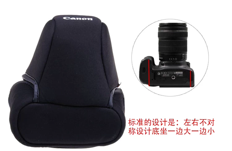 Canon SLR gói túi máy ảnh lót 760D800D1500D camera cầm tay bảo vệ tay áo 6d200D 70D5D4 - Phụ kiện máy ảnh kỹ thuật số