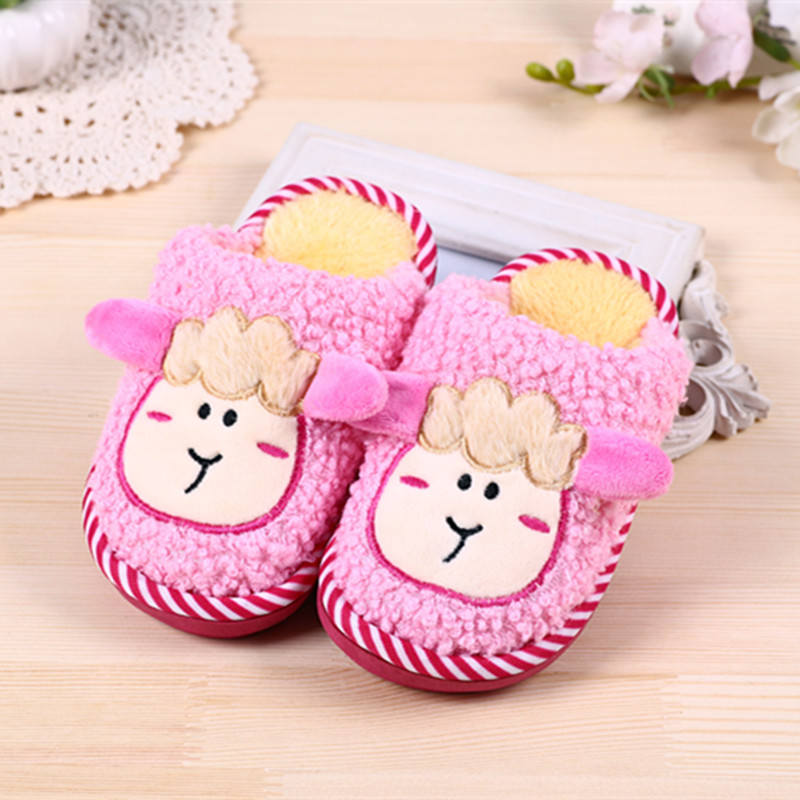 Chaussons enfants en suède pour hiver - semelle caoutchouc - Ref 1003755 Image 8
