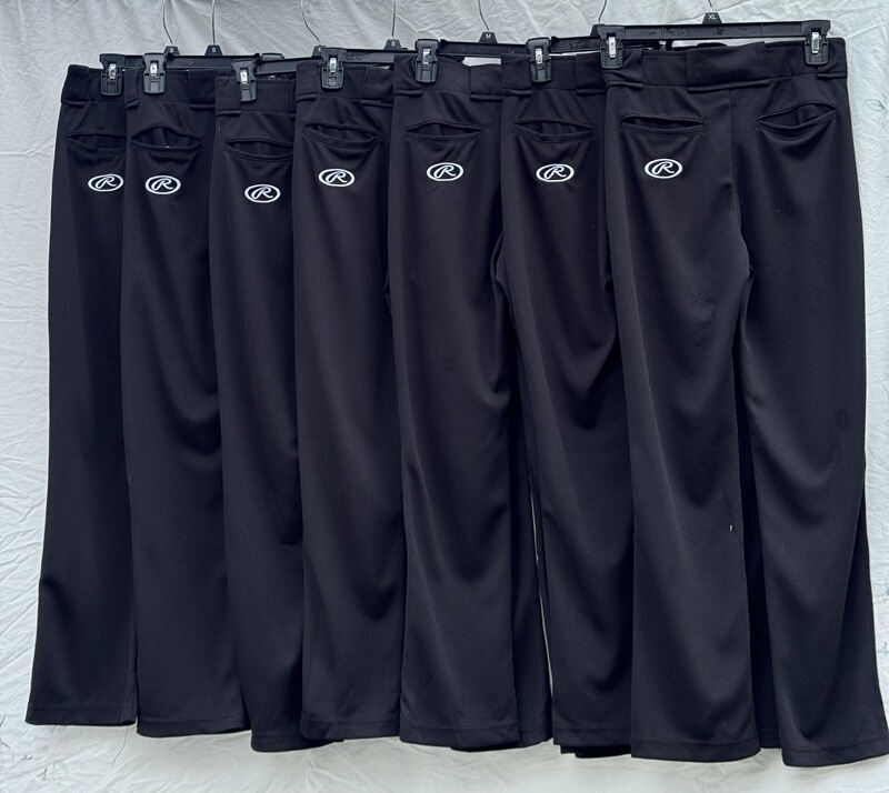 Rawlings Children's Black Baseball Pants Rawlings Children's Black Baseball Pants