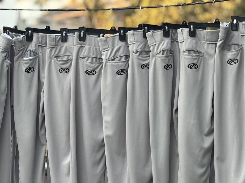 Rawlings Children's Gray Baseball Pants, Thin Summer Style