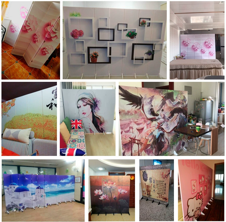 Châu Âu 3D hoa tường vườn cảnh màn hình phân vùng thời trang phòng khách hiên bar cà phê vẻ đẹp sức khỏe YY neo - Màn hình / Cửa sổ