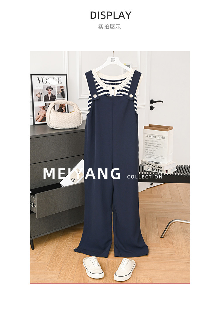 Боди/брюки 美洋meiyang【70系列清仓特卖捡漏】奥地利假日背带裤 阔腿连身裤