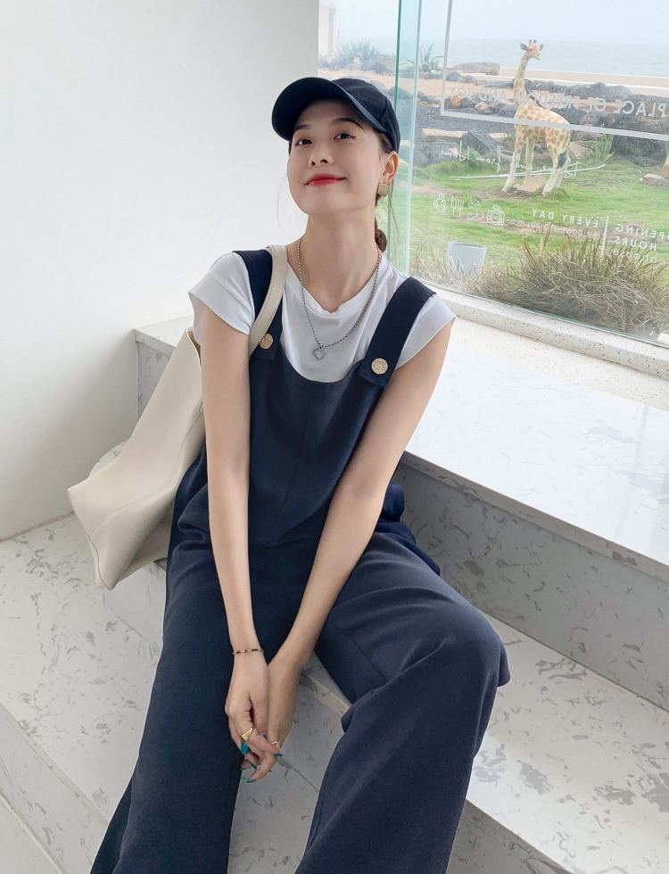 Боди/брюки 美洋meiyang【70系列清仓特卖捡漏】奥地利假日背带裤 阔腿连身裤