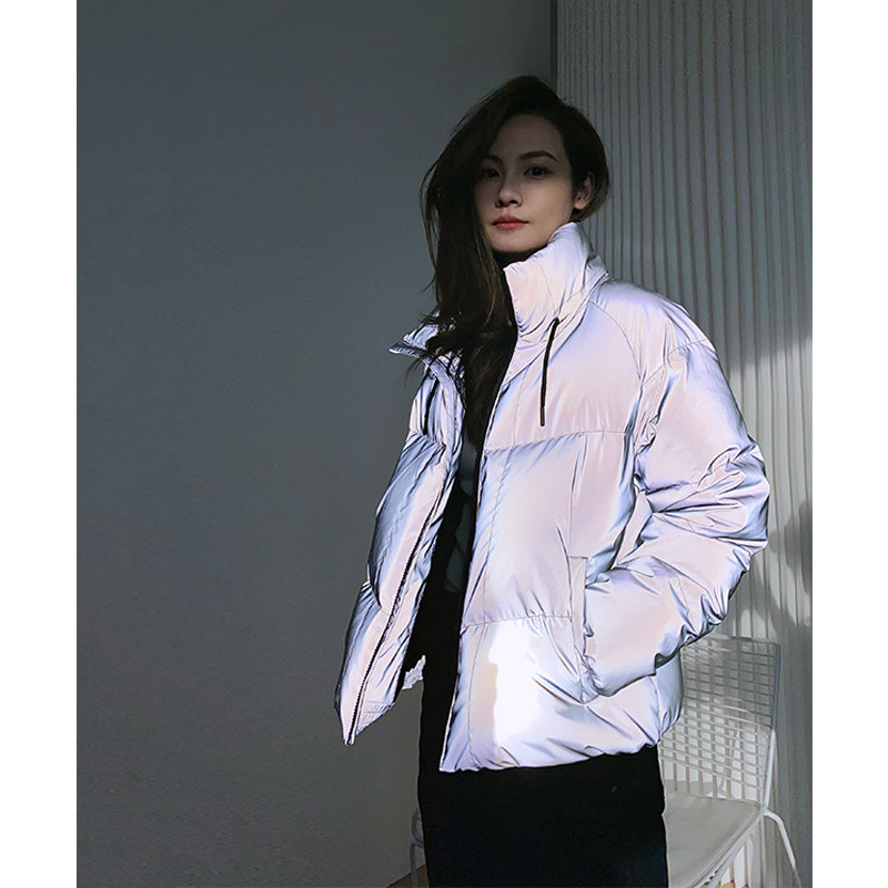 Meiyang MEIYANG (Broken Code Clearance Pickup Leak) A Light in the Dark Couple's Reflective Goose Down Jacket