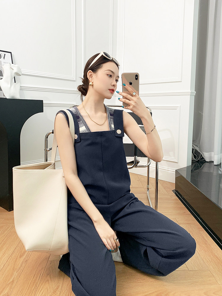 Боди/брюки 美洋meiyang【70系列清仓特卖捡漏】奥地利假日背带裤 阔腿连身裤