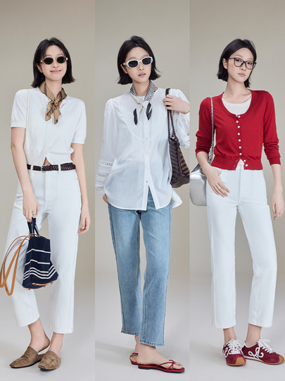 MEIYANG T-Stage-Jeans, Denim 360, Stretch Slim Fit 89-Punkt-Zigarettenhose, große 50 U