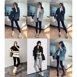 美洋 Утепленные леггинсы, (в наличии на складе), высокая талия, в обтяжку