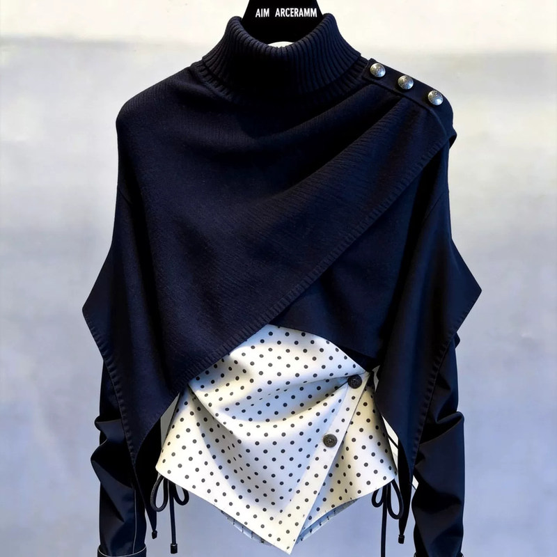 2026 Chic Commuting Style French Retro Top Autumn New Arrival Important Occasion High-End Niche Beautiful Women's Clothing