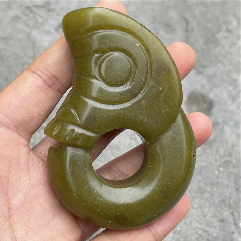 Ancient playing with jade pendant ancient jade antique jade antique old jade antique jade antique jade pendant jade bi to make an old collection-Taobao