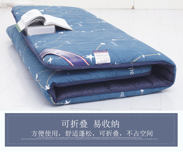 Đệm bông kháng khuẩn ký túc xá 0,9 m sinh viên đại học 90cm2 giường đơn 1.0 đệm nệm là 0,8m1,2 nệm 1m4