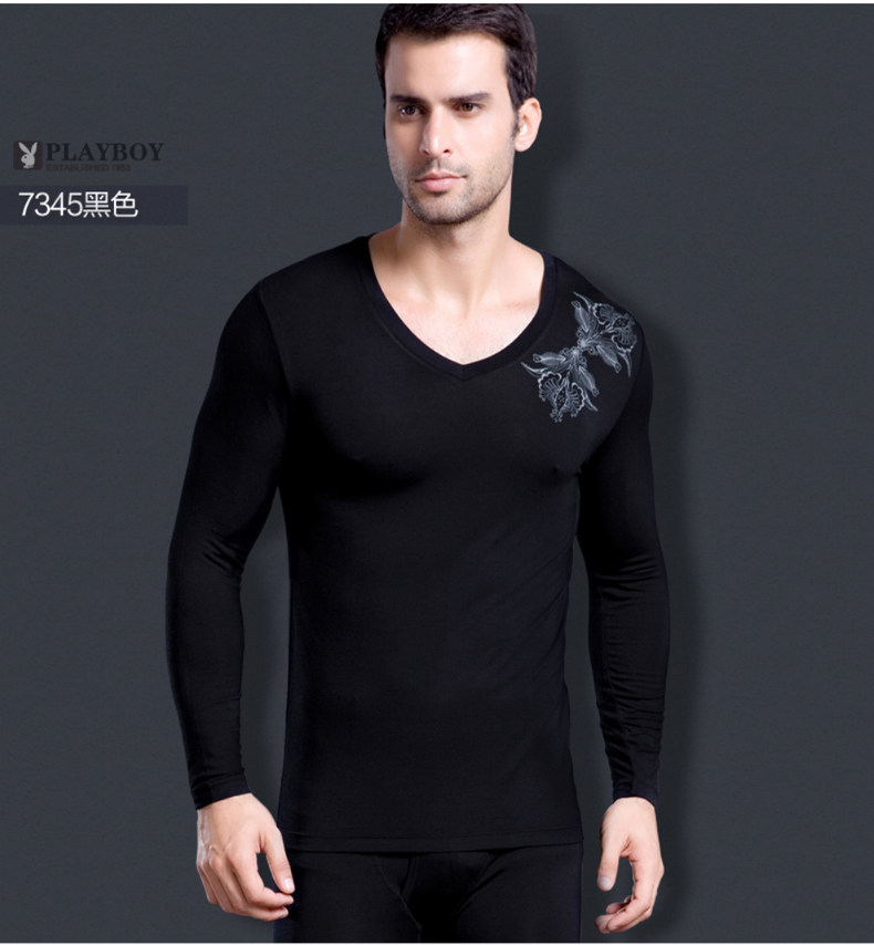 Sous-vêtement thermo jeunesse PLAYBOY simple en coton - Ref 751231 Image 31