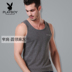 Playboy mens ấm vest nam trúng mùa đông áo sơ mi mùa thu đáy cộng với nhung dày lót đánh dấu đầu bông chặt chẽ. 