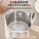 荣事达便携式烧水壶新款小型旅行出差折叠水壶一体不锈钢电热水壶