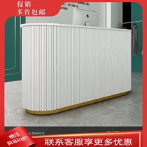 Cash register bar counter light luxury simple modern clothing coffee shop hairdressing women shop small front desk