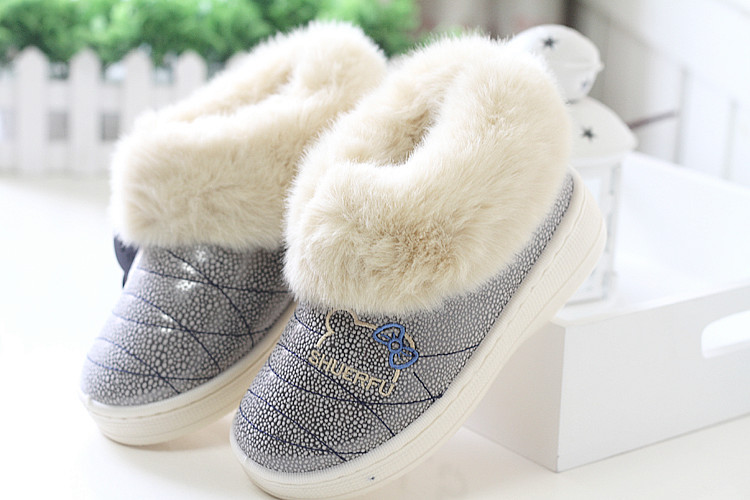 Pantoufles enfants en autre pour hiver - semelle autre - Ref 1015668 Image 18