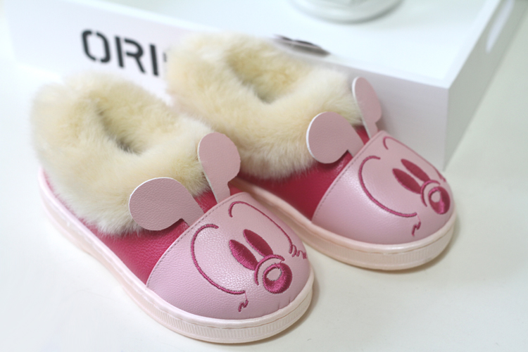 Pantoufles enfants en autre pour hiver - semelle autre - Ref 1015487 Image 19