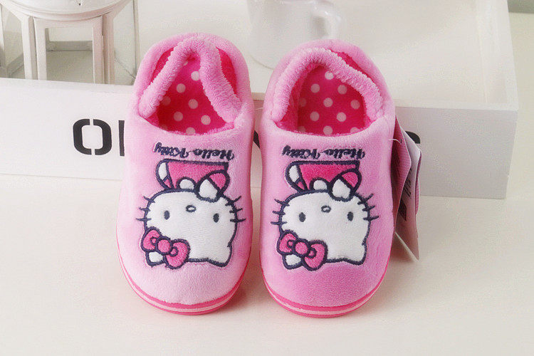 Chaussons enfants en autre HELLO KITTY pour hiver - semelle autre - Ref 1003871 Image 12
