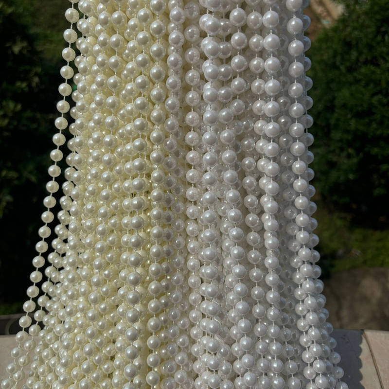 Imitation Pearl String Wedding Bead Chain Wedding Flowing Water Ceiling Decoration Acrylic Pearl Pearl Chain DIY Material