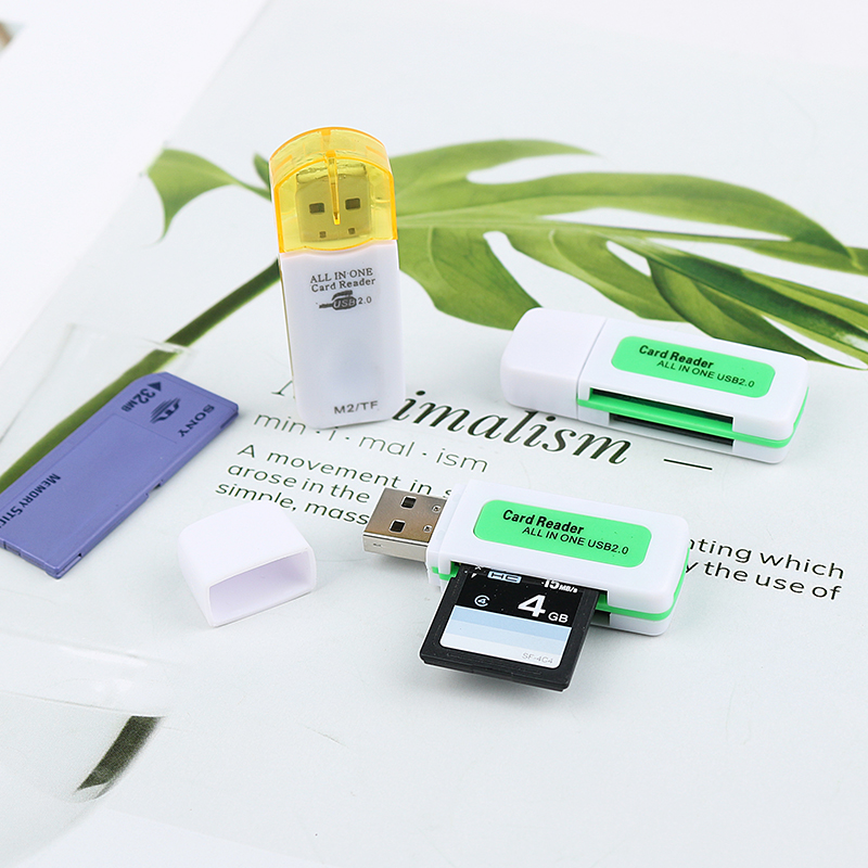 Digital camera reader SD TF card reader adapter