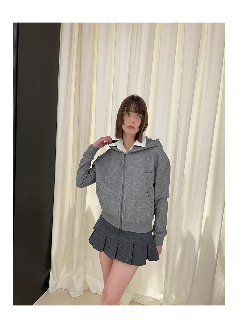 スカート andwang Kirakira v neck hoodie miniskirt andwang Kirakira v neck hoodie miniskirt