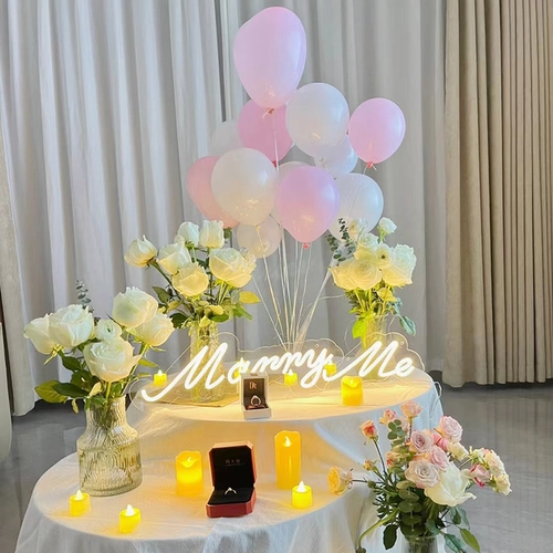 MarryMe женился на меня предложение, огни