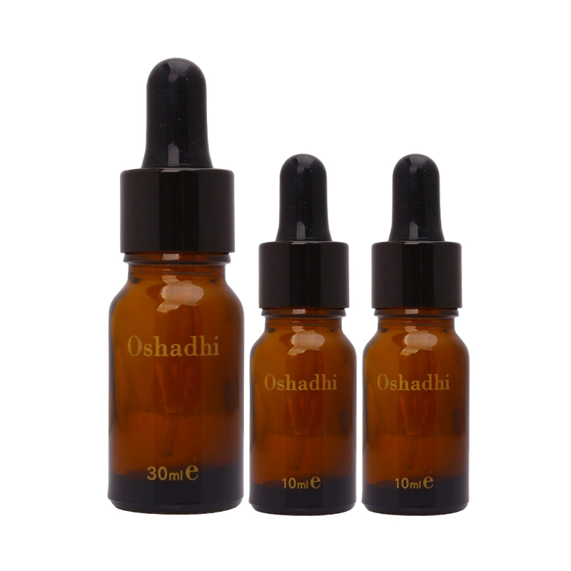 Oshadhi Đức O chai tinh dầu chuyển nhà 30ml * 1 và 10ml * 2 kết hợp Chai tinh dầu 3 - Tinh dầu điều trị tinh dầu sả chanh