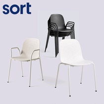  sort Denmark HAY outdoor plastic hole chair 13EIGHTY CHAIR Nordic modern outdoor armchair