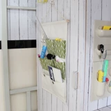 Сумка для хранения, подвесной органайзер, ткань, большая коробочка для хранения, из хлопка и льна