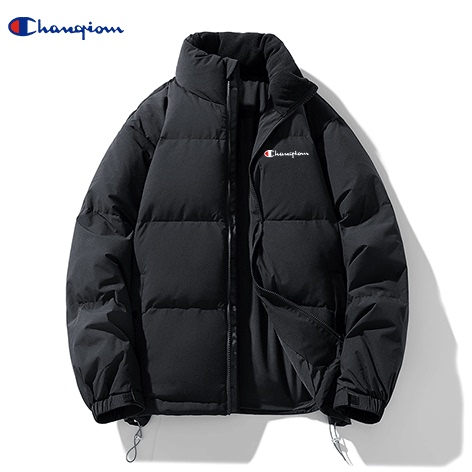 Champion Couple down Jacket Men's Winter Thickened 2025 New Hoodless Fashion Short Puffer Sports Warm Coat Champion Couple down Jacket Men's Winter Thickened 2025 New Hoodless Fashion Short Puffer Sports Warm Coat