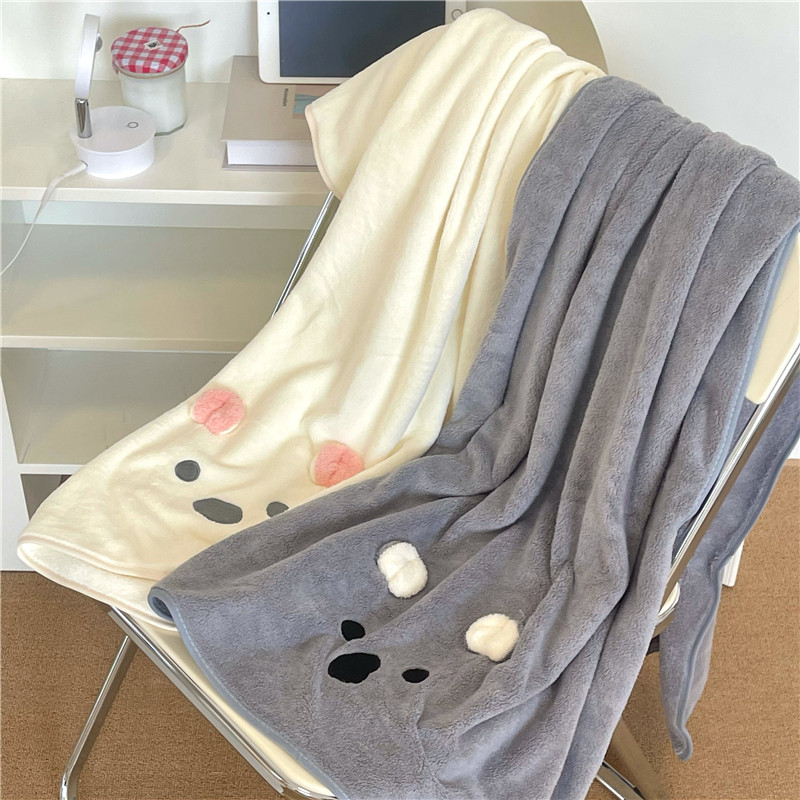 ins three-ear koala bear bath towel home cute cartoon absorbent quick-drying can wrap bathrobe soft towel