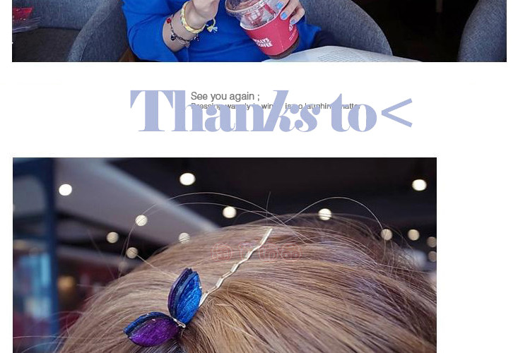 Accessoire cheveux en plexiglas - Ref 1201134 Image 18