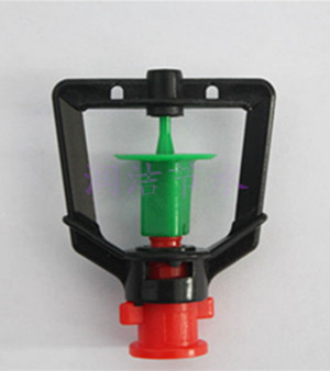 Frame 360-degree rotating micro-nozzle is inserted upside down hanging greenhouse garden sprinkler irrigation atomizing micro-nozzle