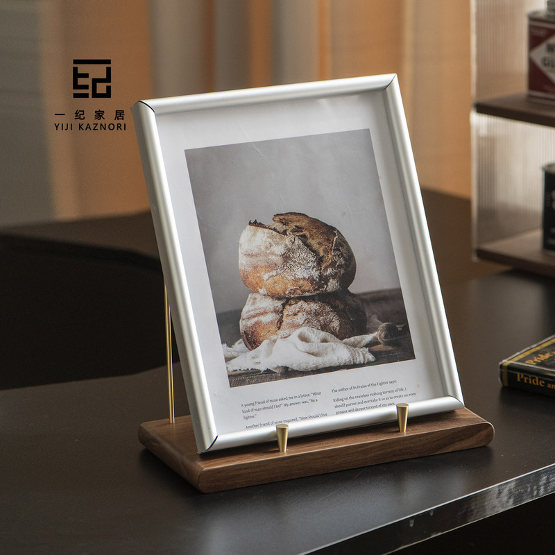 Photo Frame Stand Back Support 12inch Large Size Photo Display Stand Album Puzzle Oil Painting Fixed Base Solid Wood