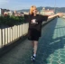Mùa hè mới Hàn Quốc ulzzang Nhật Bản hoang dã cổ điển rắn màu quần phù hợp với quần short nam và nữ cài đặt siêu lửa
