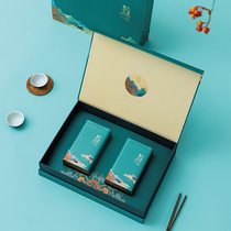 Spring tea tea packaging gift box empty box Longjing Biluochun Maojian one catty black tea green tea gift box empty box customization
