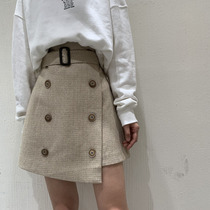 Leakage high waist Plaid A bag hip skirt women Z A slim skirt skirt one step skirt 95196 do not return do not change