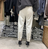 Pickup feet plus velvet straight sports pants pants womens casual pants 2727 do not return do not change