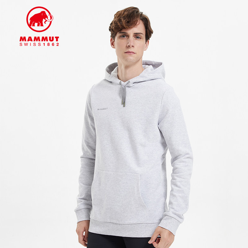 MAMMUT Mammoth Mammut Men's Mountaineering Leisure Urban Middle Top Top Fleet Hooded Pullover