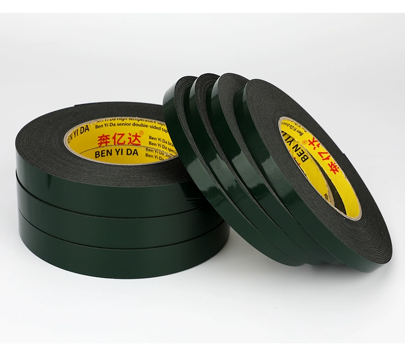 phim Red đen hai mặt bọt dính hai mặt dính băng bọt pe dải LED sơn mài nhựa mặt tiền giả gạch cai trị LCD màn hình băng biên giới xốp PE tablet kẹo cao su cao su