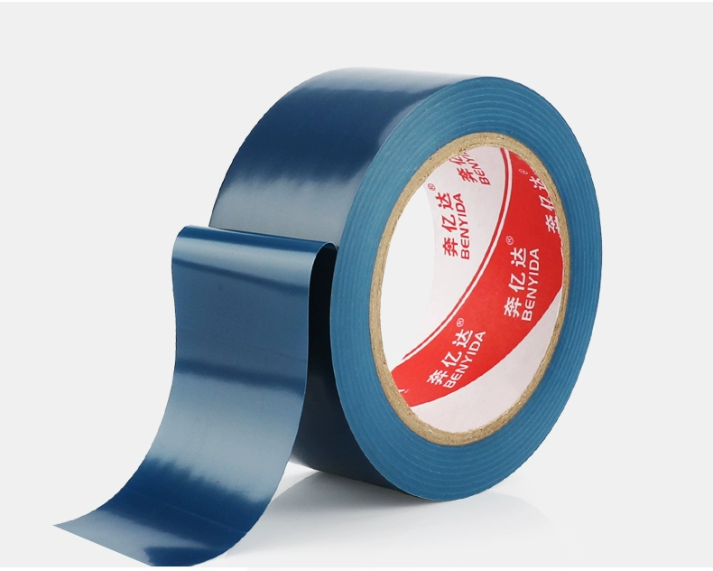 Xanh zebra crossing băng cảnh báo an toàn PVC dán cảnh báo sàn lửa cách ly người ghi chép sàn 5S Logo