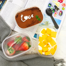 280ml disposable small box Rectangular packing box Japanese soy shea bran cake Mango Durian Melaleuca box