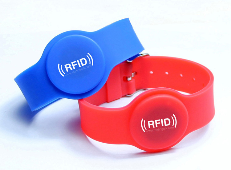 Thẻ đeo tay IC Băng đeo tay RFID Băng đeo tay IC Thẻ đồng hồ tắm hơi IC tay ULTRALIGHT chip - Phòng tắm hơi / Foot Bath / Thể hình giường spa